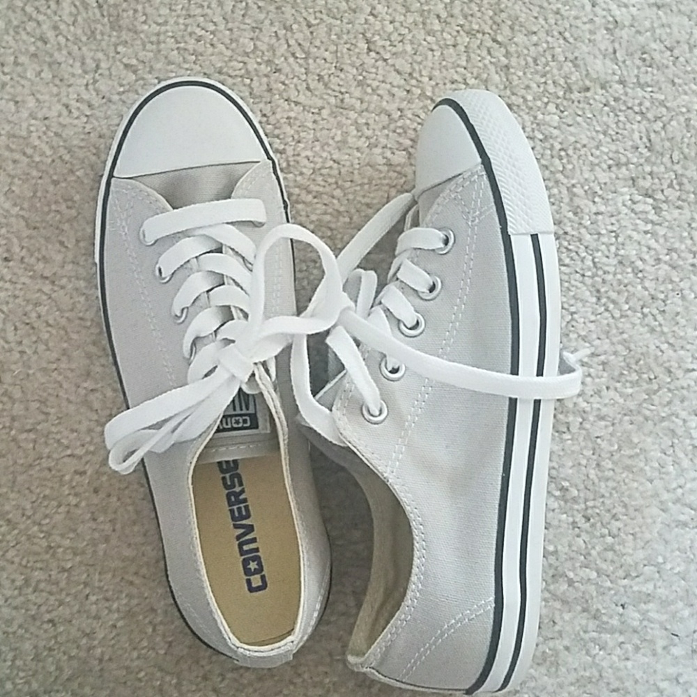 Converse all star sneakers new light grey